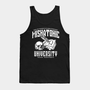 Miskatonic University White Tank Top